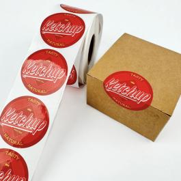 包装盒彩色印刷贴纸