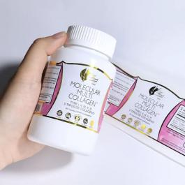 保健品药瓶标签