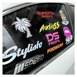 户外防水不干胶贴纸