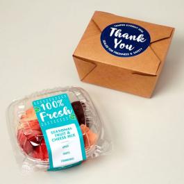 外卖打包盒贴纸定制