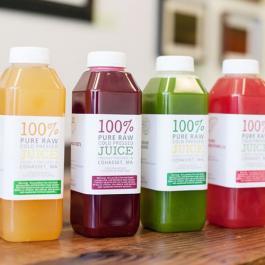 定制防水果汁瓶标签