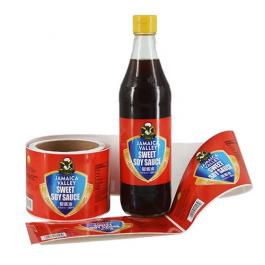 酱油生抽醋瓶贴标签