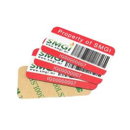 定制金属资产条形码标签