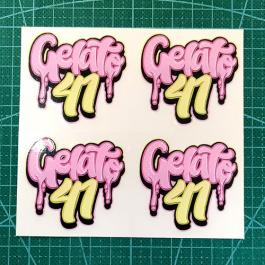 彩色定制转印贴纸